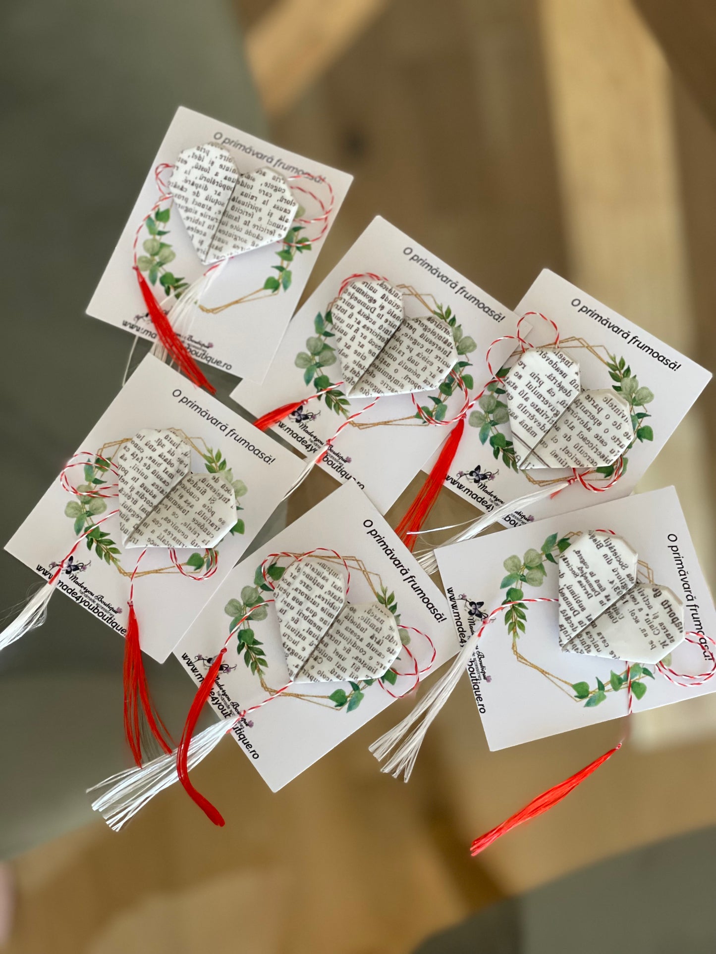 Inimioară origami