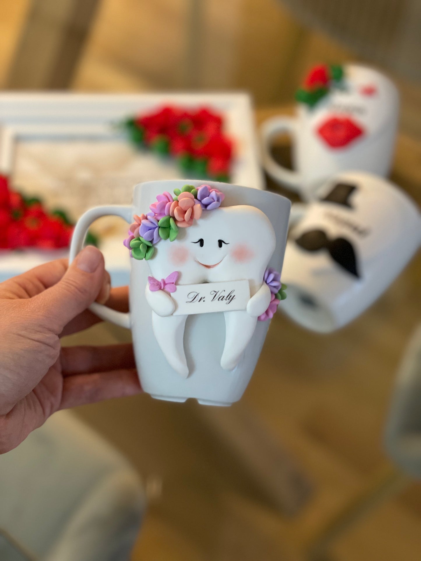 Cana personalizata dințișor
