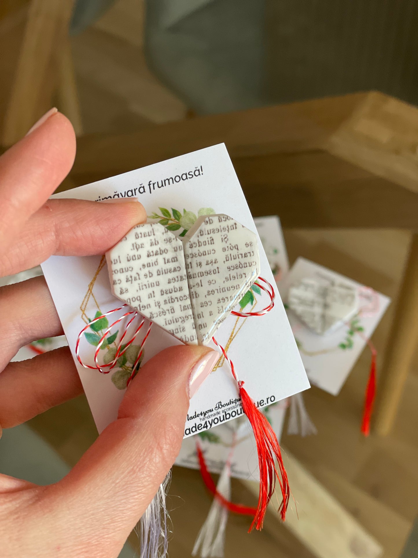 Inimioară origami