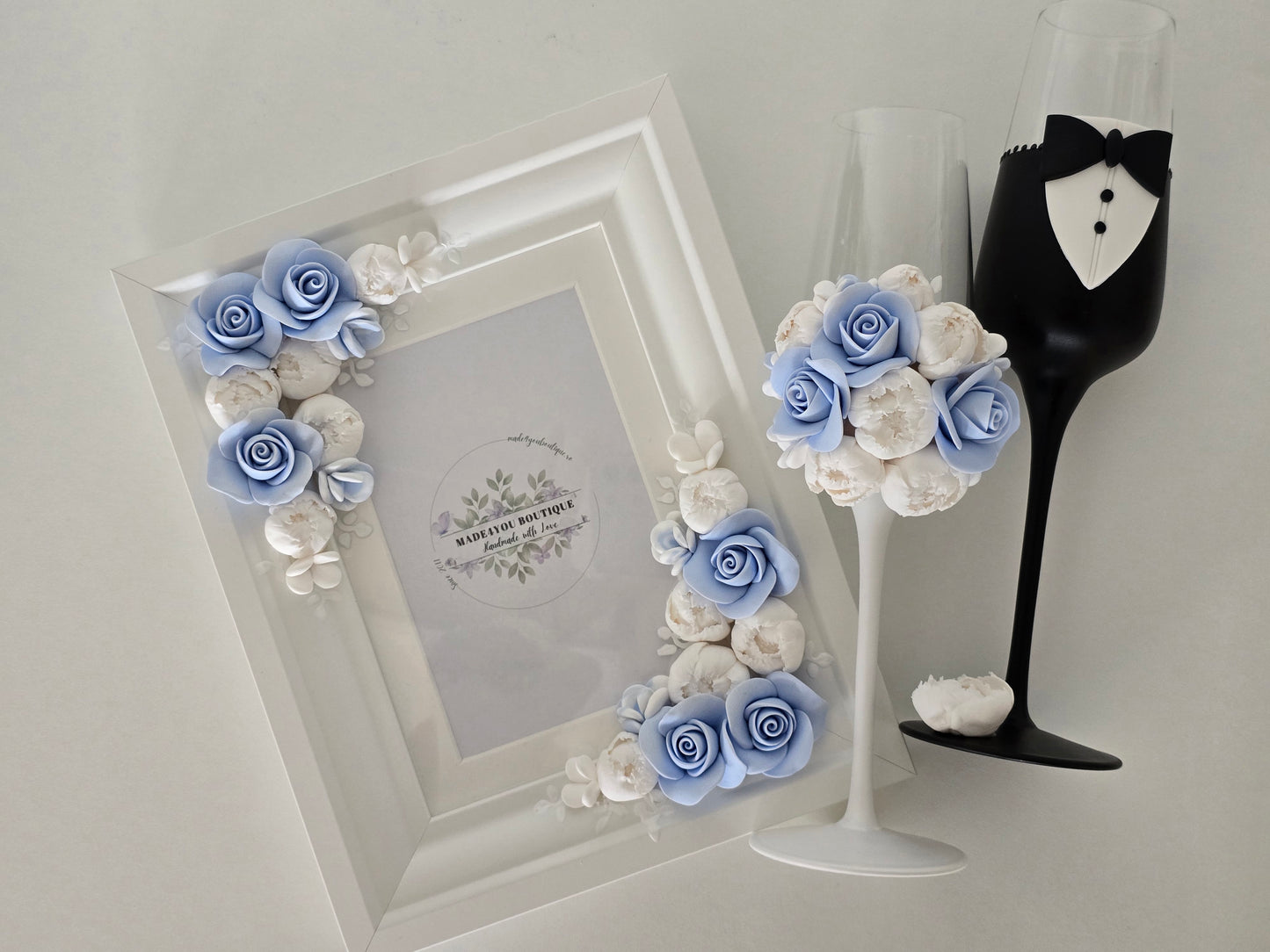 Set baby blue