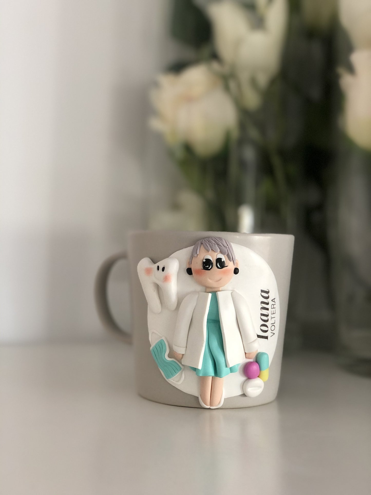 Cana personalizata stomatolog