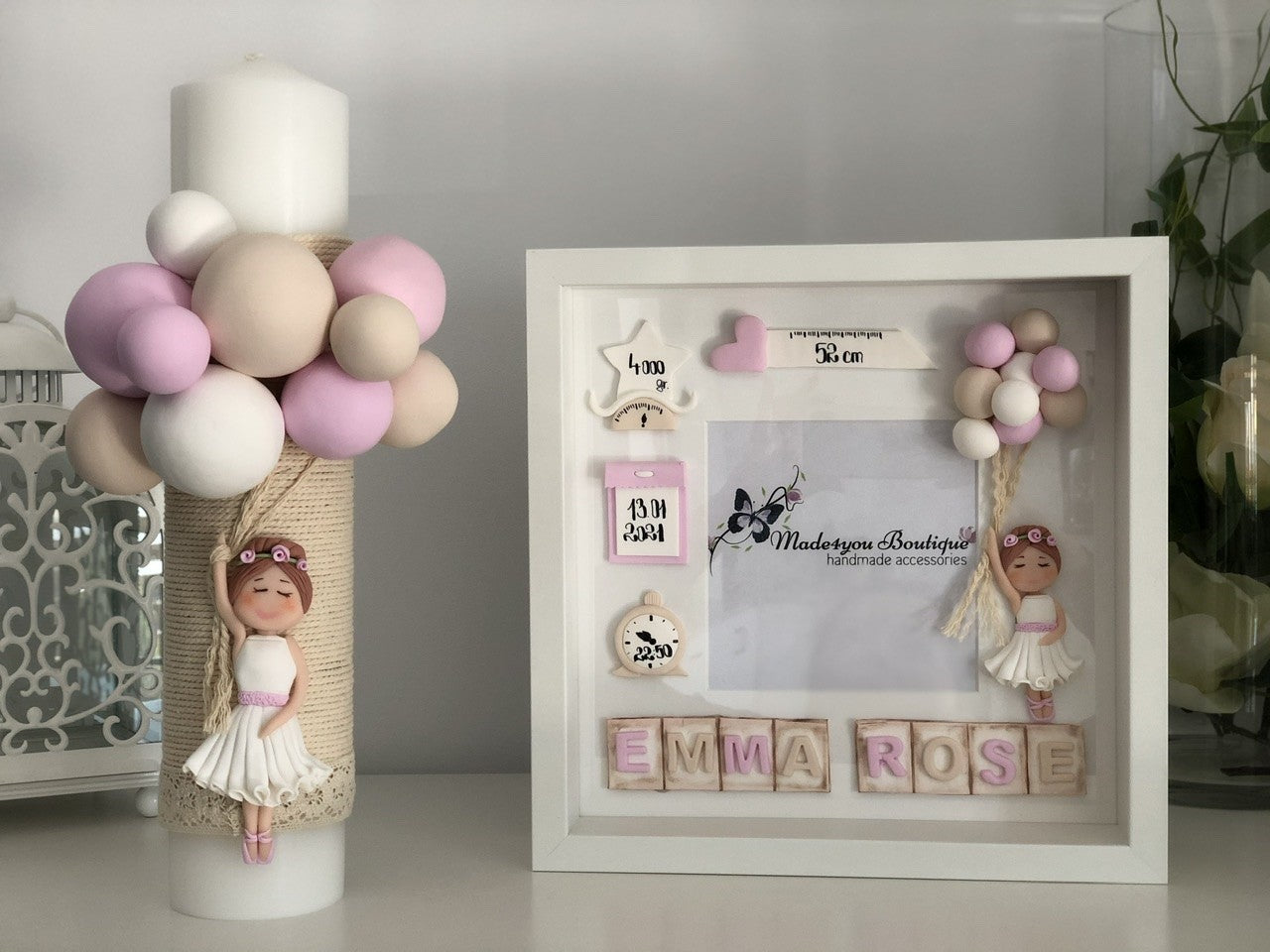 Set botez fetita Balerina