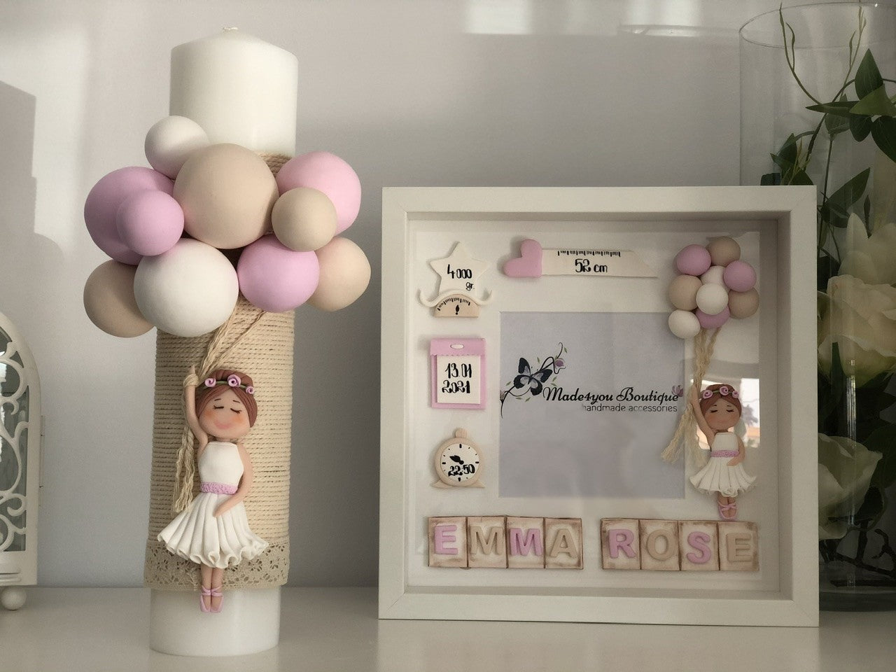 Set botez fetita Balerina