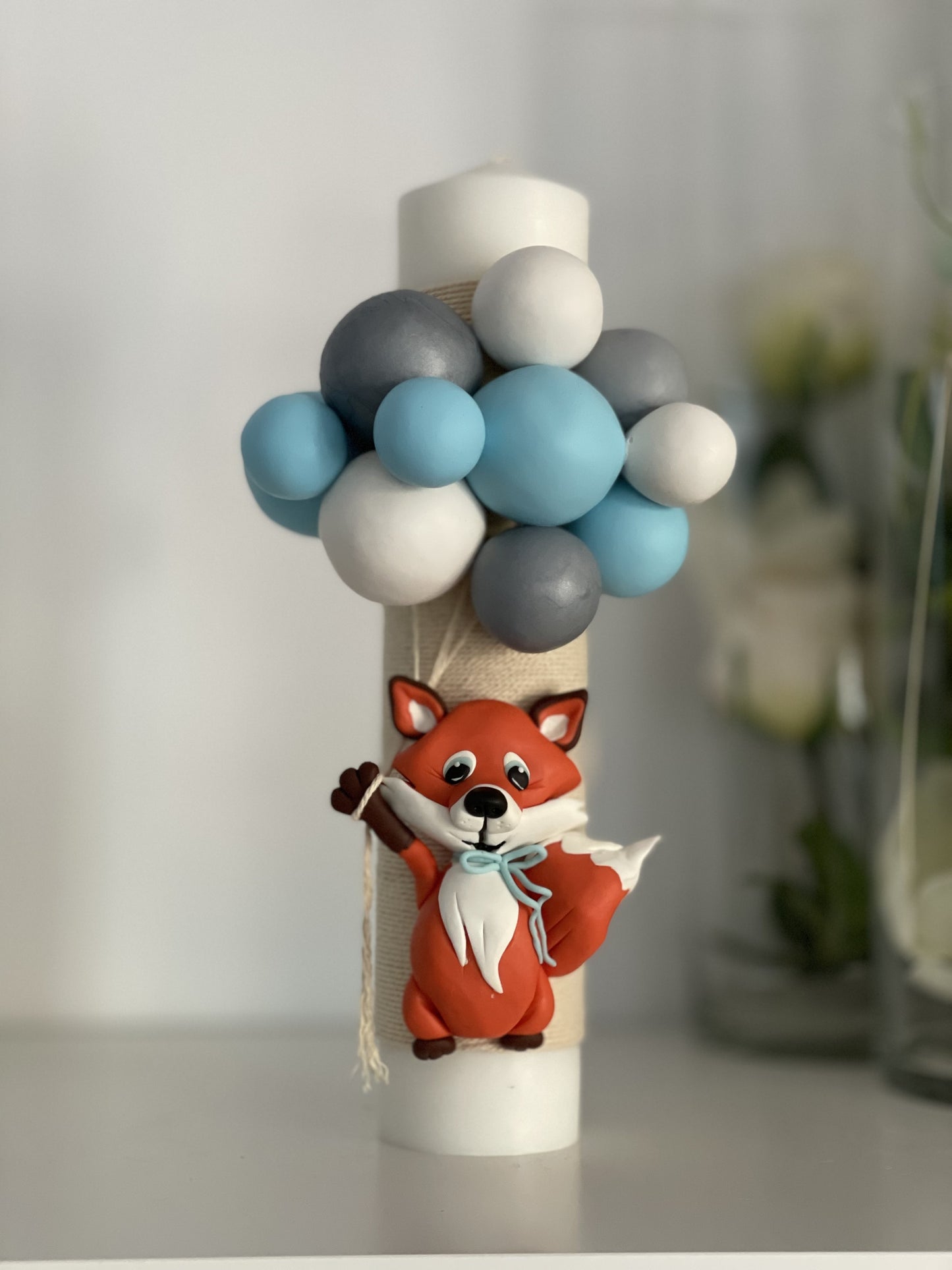 Lumanare botez Vulpiță