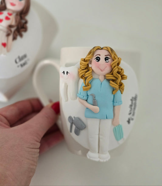 Cana personalizata stomatolog