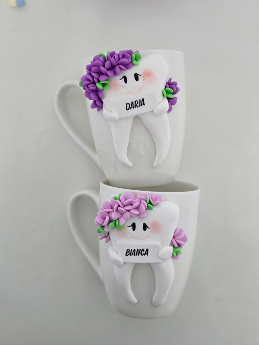 Cana personalizata dințișor