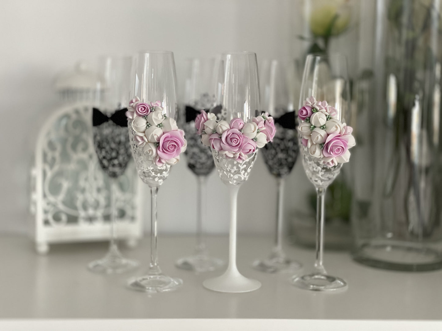 Pahare miri și nași rosé  dream