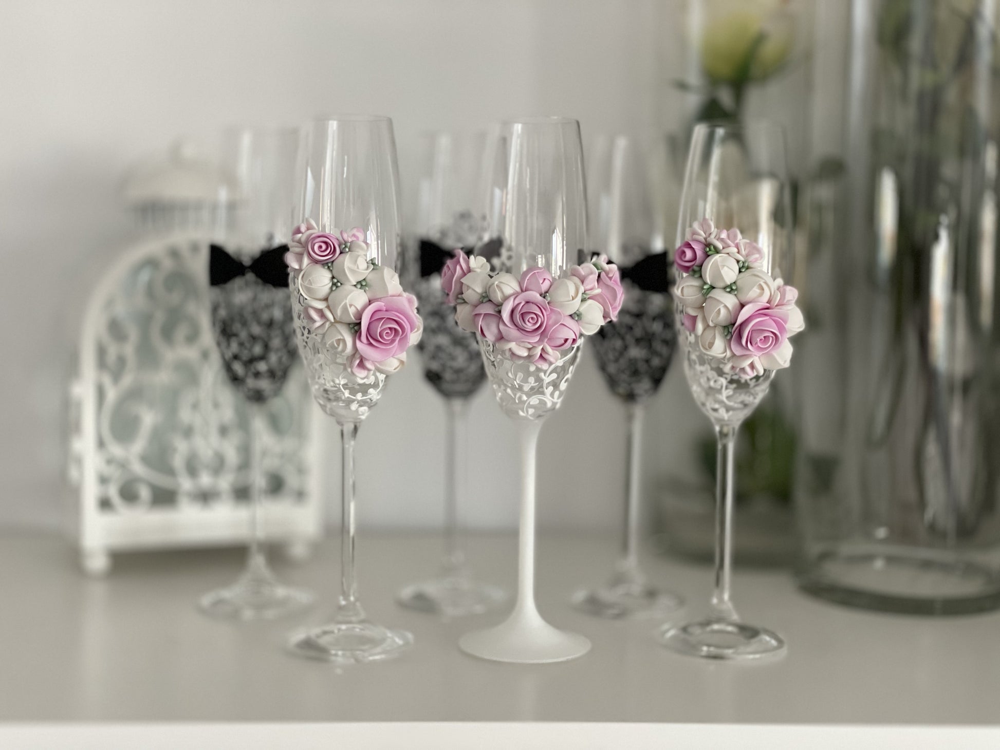 Pahare miri și nași rosé  dream