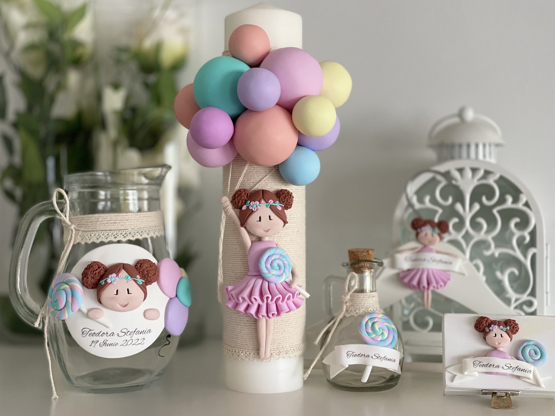 Set - trusou botez fetița dulce