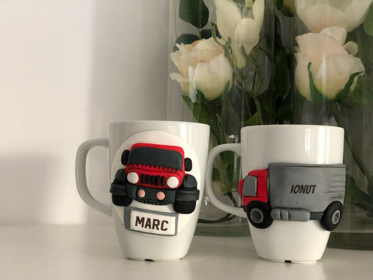 Cana personalizata sofer