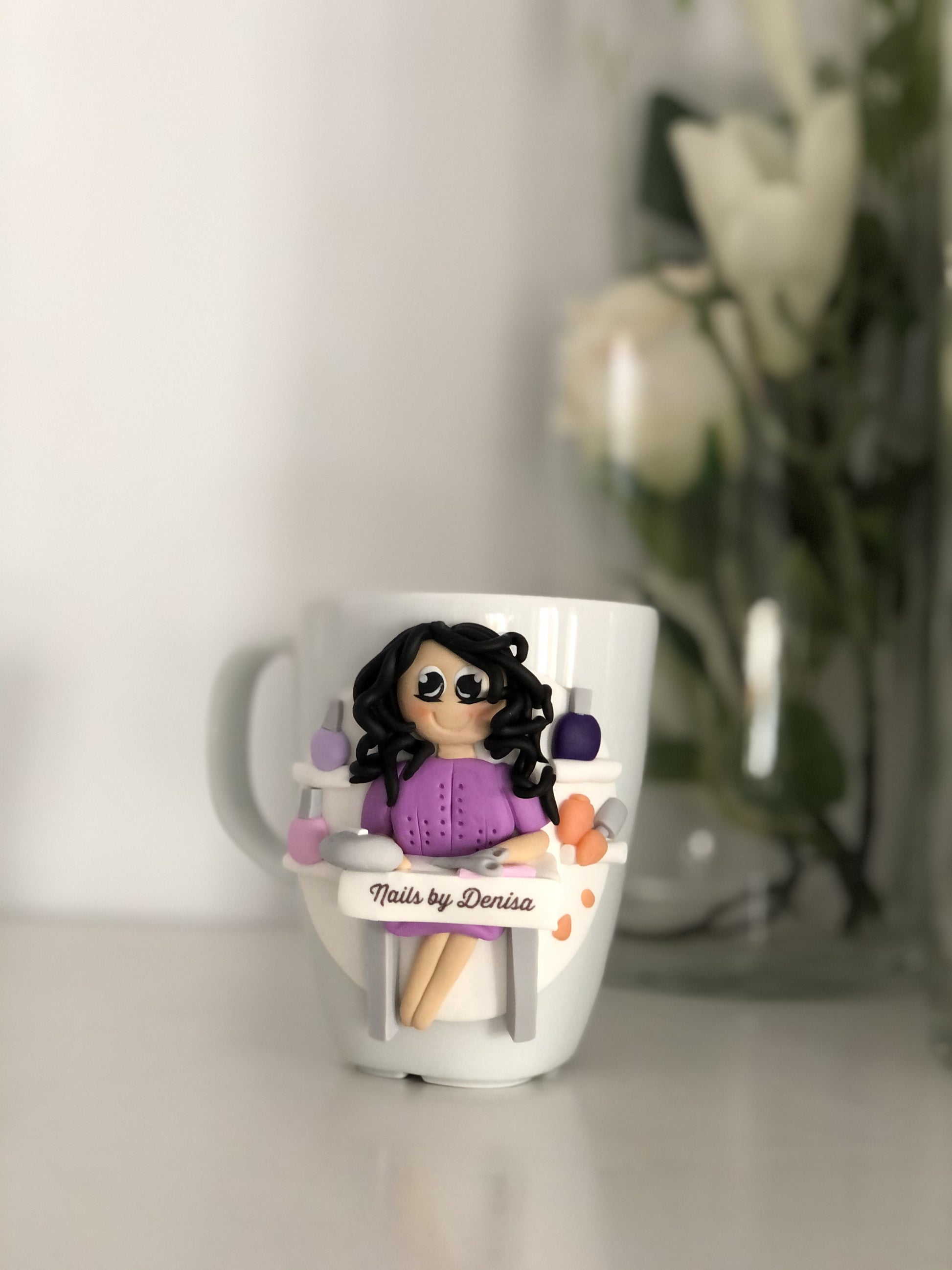 Cana personalizata manichiurista