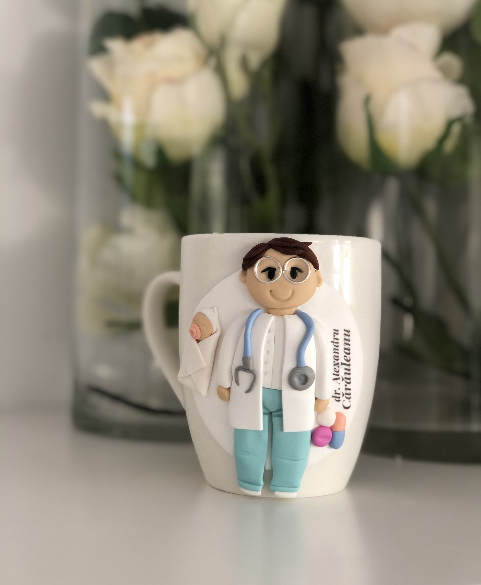 Cana personalizata medic